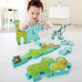 Hape - Puzzle din lemn Alfabet , Puzzle Copii, piese 26 - 4
