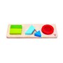 Hape - Puzzle din lemn Geometric , Puzzle Copii, piese 6 - 3