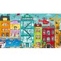 Hape - Puzzle peisaje Orasul animat , Puzzle Copii, piese 49 - 7