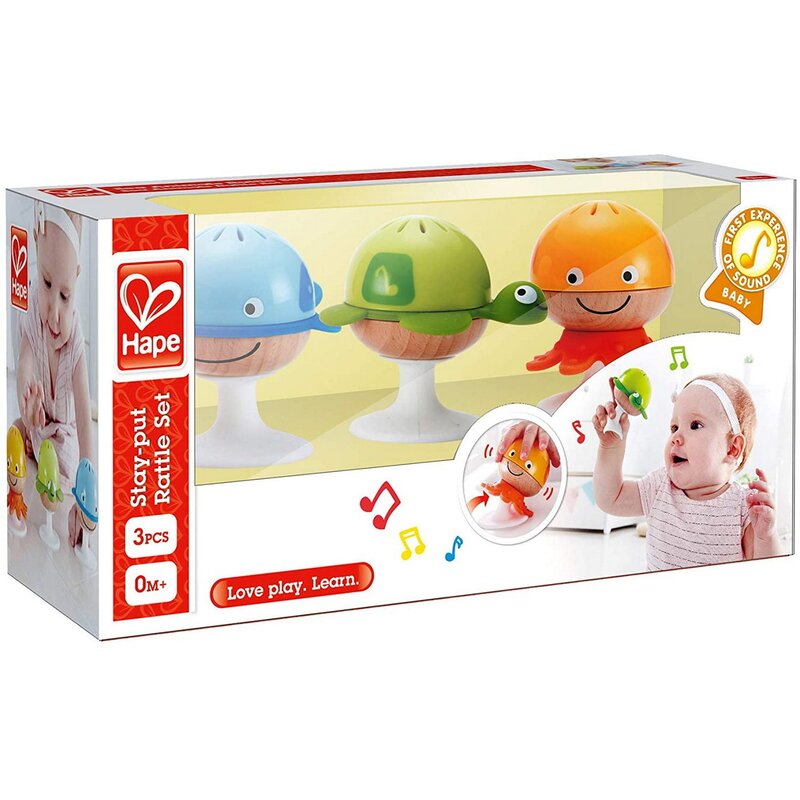Hape - set zornaitoare muzicale , cu ventuze