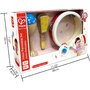 Hape - Set instrumente De percutie junior - 6
