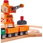 Hape - Tren din lemn De marfa diesel - 4