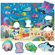 Headu - Ecoplay - Puzzle Animalute In Ocean