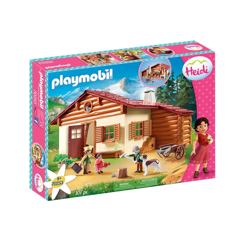 Playmobil - Heidi si cabana din munti