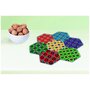 Hama - Set margele de calcat Hexagon In cutie de plastic, 10500 buc Mini - 2
