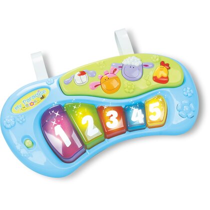 Jucarii bebe - Hola Toys - Centru de activitati, Pentru bebelusi , Albastru