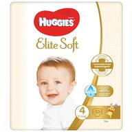 Huggies - Scutece Elite Soft Jumbo JR, marimea 4, 8-14 kg, 33 buc