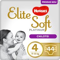 Huggies - Elite Soft Pants Platinum (4) Mega 44 buc, 9-14 kg