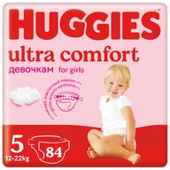 Huggies - UC Box (5) Girl 84 buc, 12-22 kg