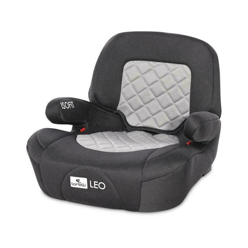Lorelli - inaltator auto, leo, isofix, 22-36 kg, spatar detasabil, black