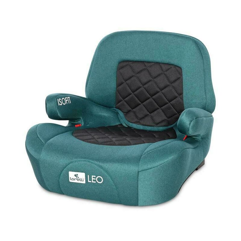 Lorelli - inaltator auto, leo, isofix, 22-36 kg, spatar detasabil, forest green