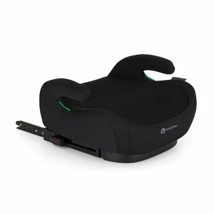 Inaltator auto, Petite&Mars, Optimus Pro, I-size, 125- 150 cm, 22-36 kg, Cu isofix, Forma ergonomica, Husa detasabila, Negru