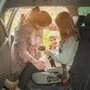 Inaltator auto, Petite&Mars, Optimus Pro, I-size, 125- 150 cm, 22-36 kg, Cu isofix, Forma ergonomica, Husa detasabila, Negru - 2