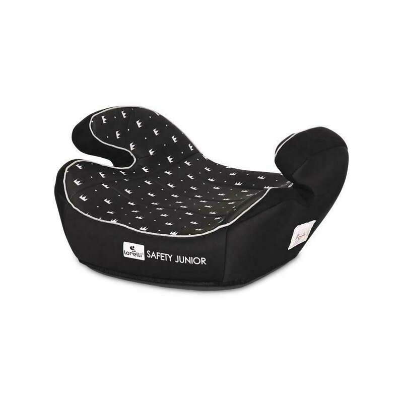 Lorelli - inaltator auto safety junior fix, black crowns