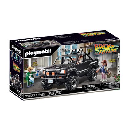 Playmobil - Set de constructie Camionul lui Marty , Back to the Future