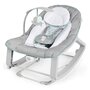 Balansoar, InGenuity, Keep Cozy, 3 in 1, Pana la 18 kg, Cu vibratii, Cu doua pozitii de inclinare, Cu jucarie detasabila, Grey - 1