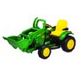 Tractor electric Peg Perego JD Ground Loader, 12V, 3 ani +, Verde / Galben - 1
