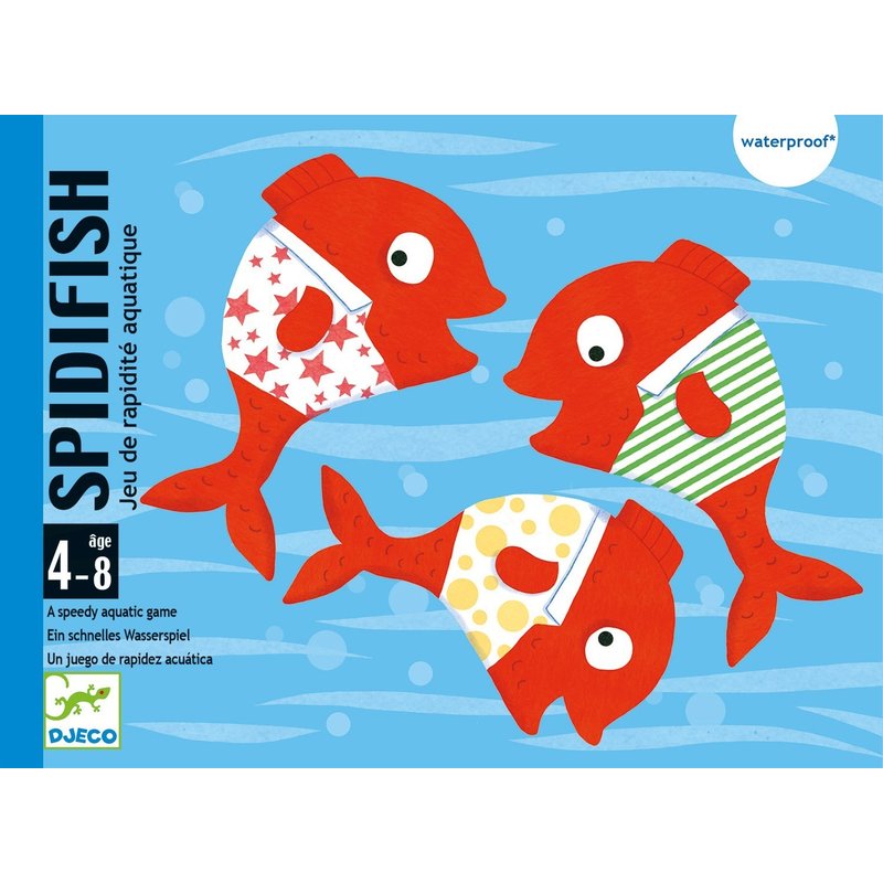 Djeco - Joc acvatic cu carti Spidifish
