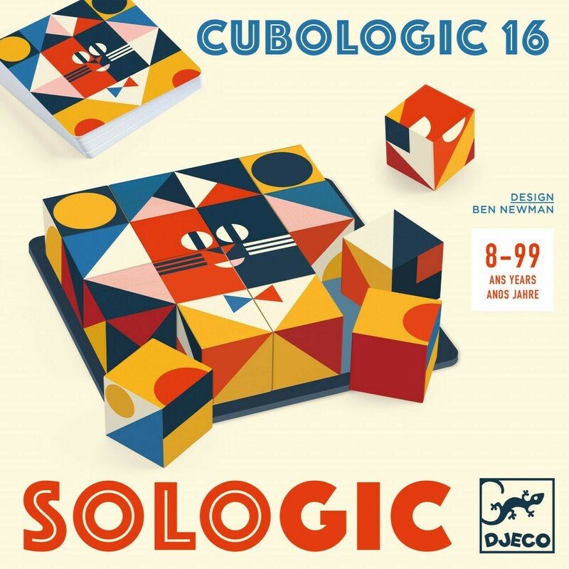 Djeco - joc de logica cubologic 16