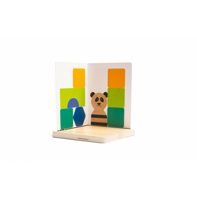 Joc de logica panda puzzle, bs toys