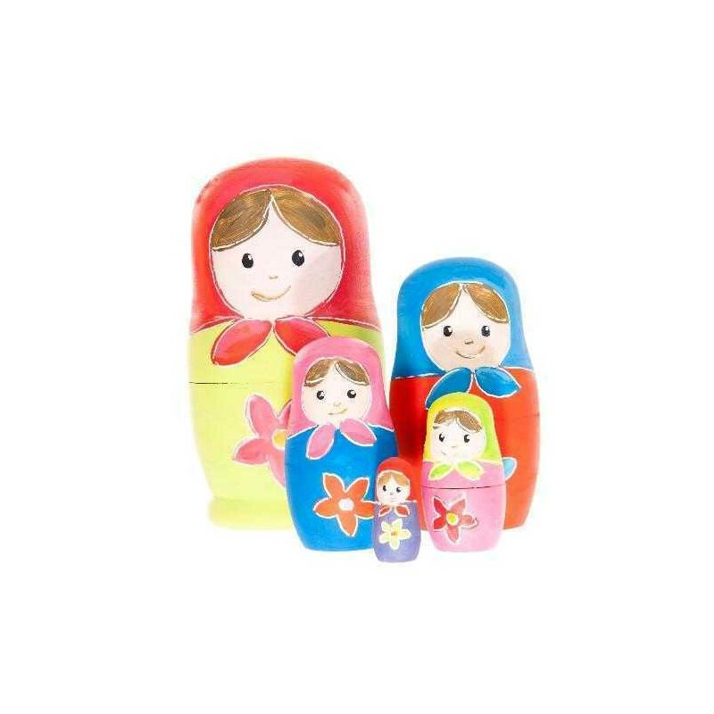 Egmont toys - Set creativ De pictat papusi Matrioshka