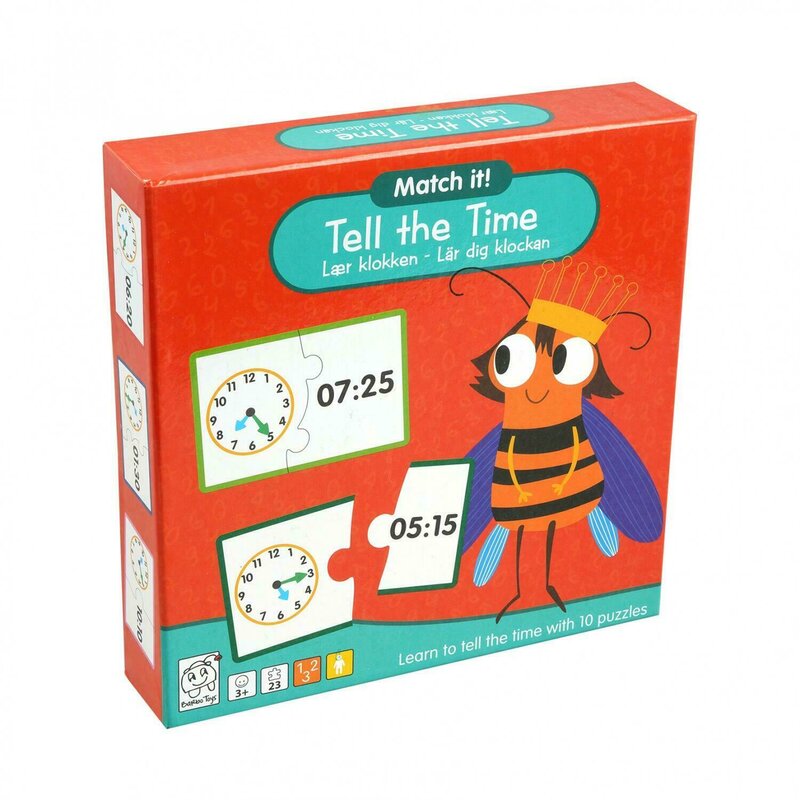 Barbo toys - joc de potrivire - cat e ceasul?