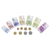 Goki - Joc de rol Bani de jucarie - Bancnote si monede Euro