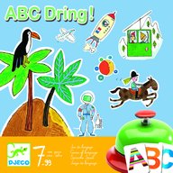 Djeco - Joc de societate Abecedar - ABC dring