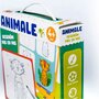 Joc educativ Animale Desenam pas cu pas, 24 piese Mimorello EK6667 - 6