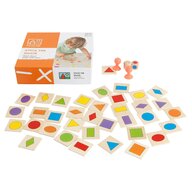 Toys For Life - Joc Educativ cu forme geometrice Gaseste si Lipeste