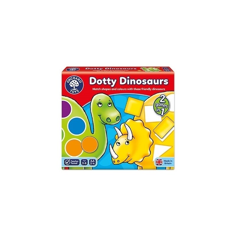 Orchard toys - Joc educativ Dinozaurii cu pete - Dotty dinosaurus