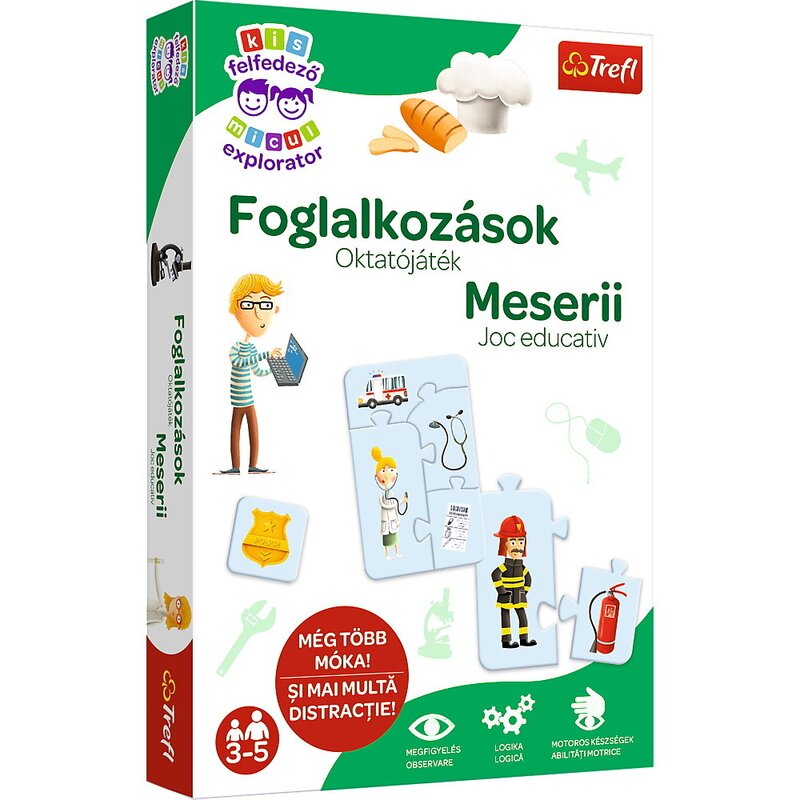 Trefl - JOC EDUCATIV MESERII IN LIMBA ROMANA