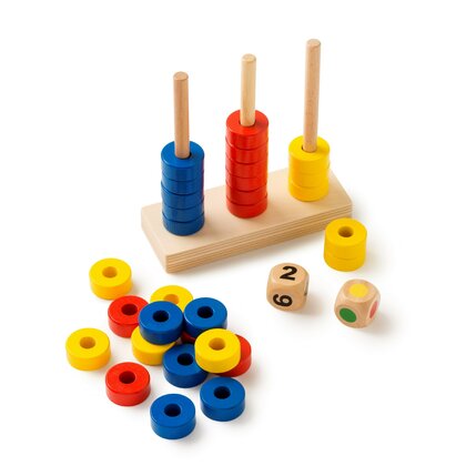 Toys For Life - Joc Educativ Numaratoare cu inele