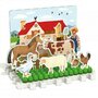 Quercetti - Joc educativ Play Montessori - Habitat Animale domestice la ferma si animale salbatice in padure - 2