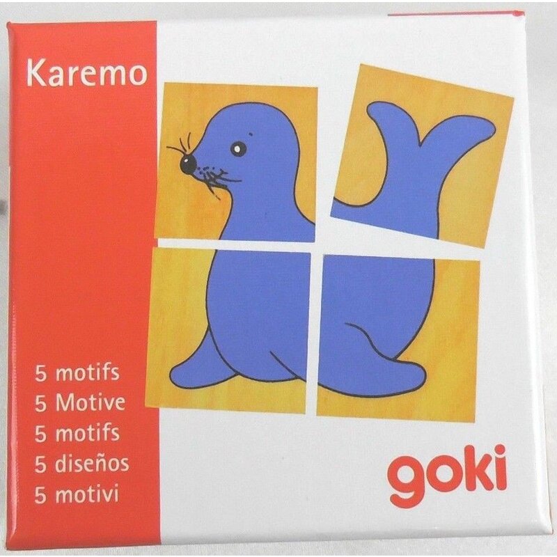 Goki - Joc de potrivire Karemo 5 animale