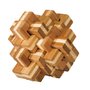Fridolin - Joc logic IQ din lemn bambus Ananas 3D - 1
