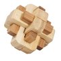 Fridolin - Joc logic IQ din lemn bambus in cutie metalica-5 - 1