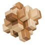 Fridolin - Joc logic IQ din lemn bambus in cutie metalica-9 - 1
