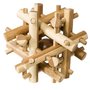 Fridolin - Joc logic IQ din lemn bambus Magic sticks - 1