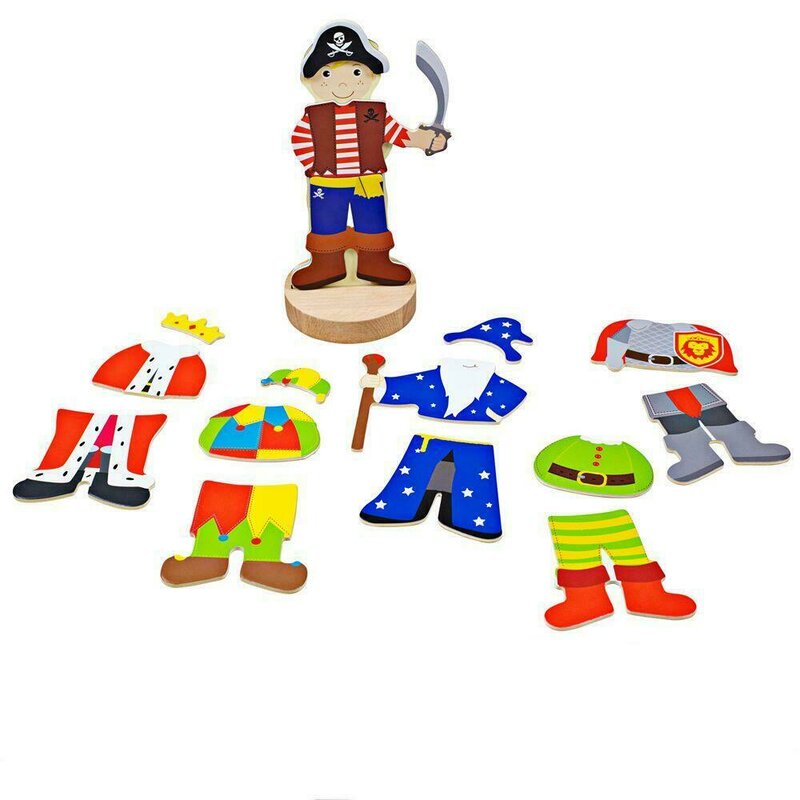 BIGJIGS Toys - Joc magnetic Costume de carnaval