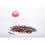Edx Education - Joc de sortare Buline Transparente, 500 buc, Multicolor - 2
