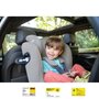 Joie - Scaun auto i-Spin 360 Flannel , Spatar reglabil, Rotire 360 grade, Cu baza Isofix, 0-18 Kg, cu Isofix, Gri - 11