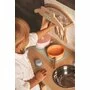 Bucatarie copii, Joueco, Din lemn certificat FSC, Cu accesorii, Reglabila pe inaltime, 86x56 cm, 3 ani+, Multicolor - 8