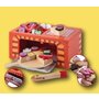 Joueco - Cuptor pizza din lemn certificat FSC, 28x16.5 cm, 3 ani+, 25 piese, Multicolor - 14