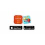 Chicco - Jucarie  App set 15 piese constructie 2D Catelusul si Pisicuta, 18luni+ - 2