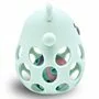 Jucarie de dentitie si zornaitoare, Bocioland, BPA Free, Teddy Bear Mint - 9