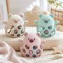 Jucarie de dentitie si zornaitoare, Bocioland, BPA Free, Teddy Bear Mint - 11