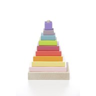Cubika - Jucarie pentru sortat si stivuit Piramida culorilor