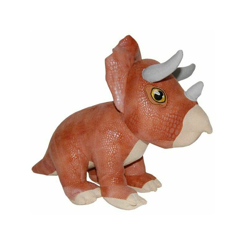 Play by play - Jucarie din material textil si plus Triceratops, Jurassic World, 25 cm