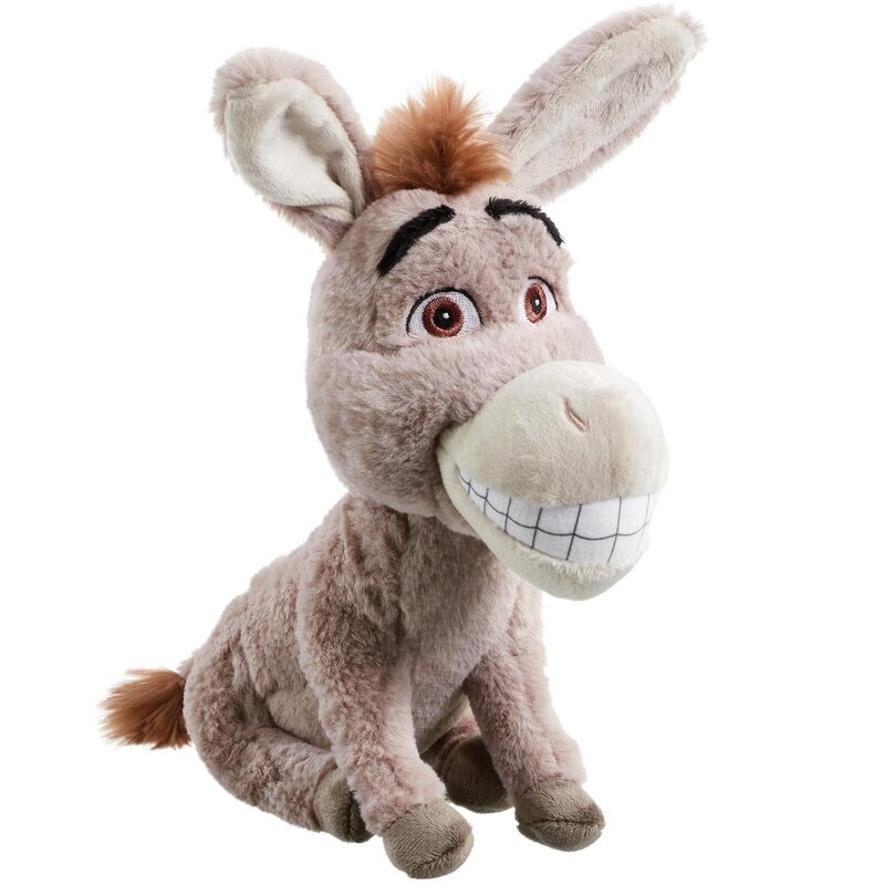 Rainbow designs - jucarie din plus donkey, shrek, 25 cm
